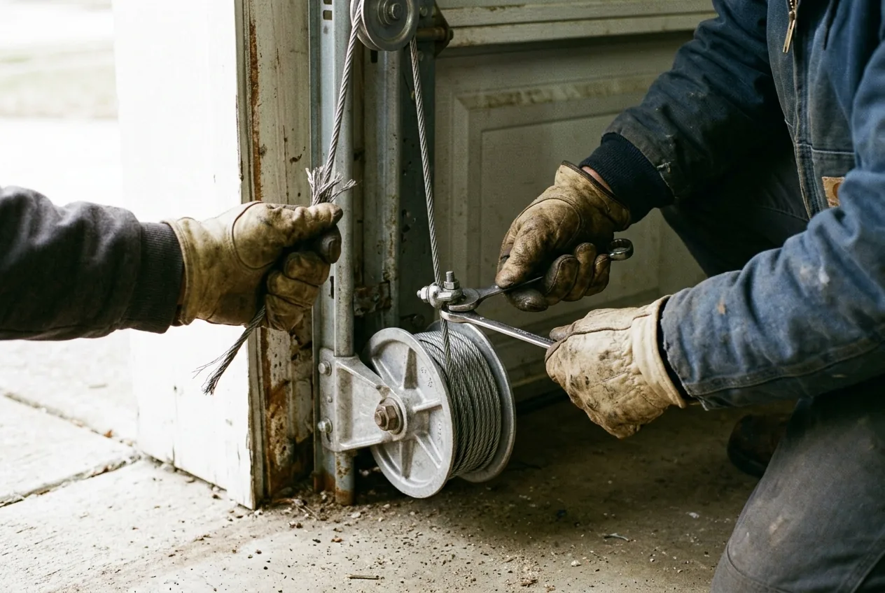 Garage Door Cable Repair in Indianapolis