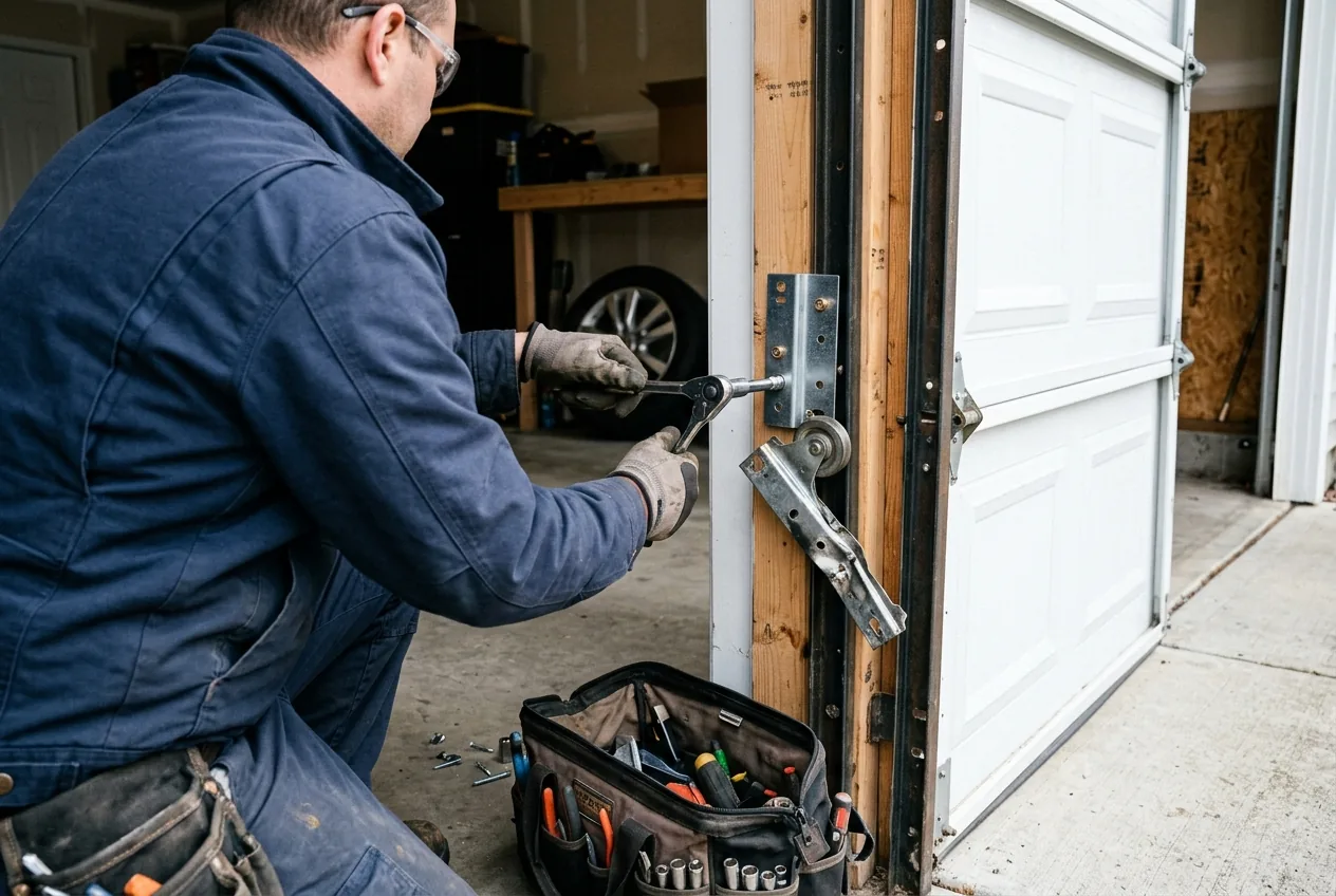 Garage Door Track Types Explained: Standard, Low-Headroom, and Vertical